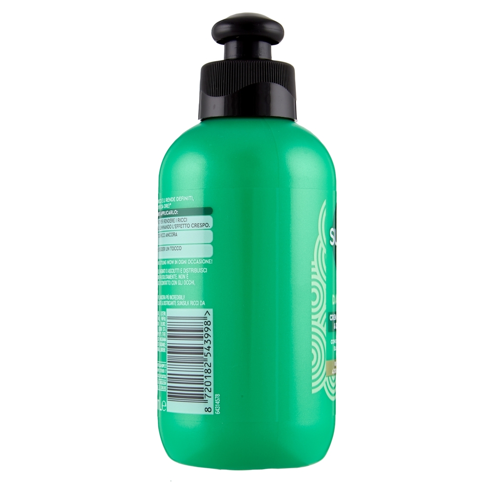 sunsilk Ricci da Sogno Crema Districante per Capelli Ricci, Definiti ed Elastici 200 mL